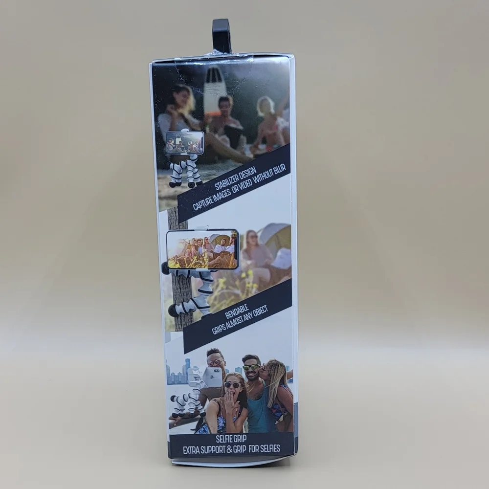 Flexi Grip Smartphone Flex Grip Phone Mount Zebra Fits Most Phones Grips New